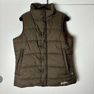 Burton Women's Rancher Puffy Brown Vest